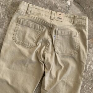 Levis - Women's - Superlow Flare Khaki Jeans - Low Rise - 28x32 NWT